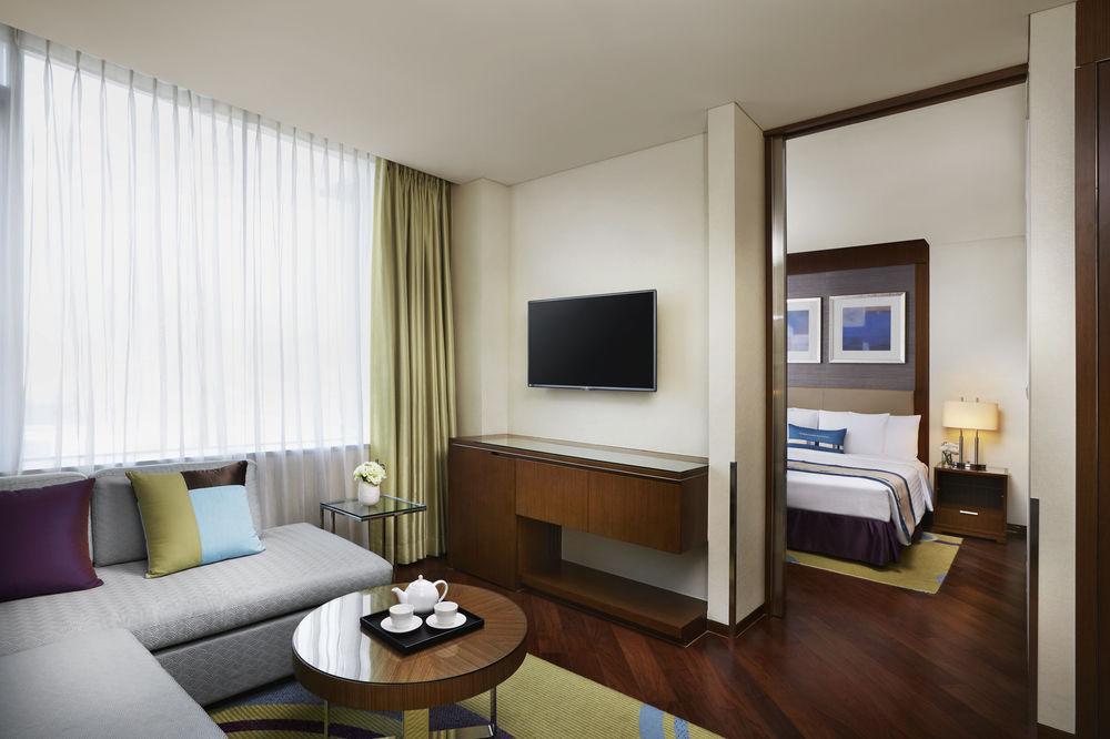 Courtyard By Marriott Seoul Times Square Seul Exterior foto