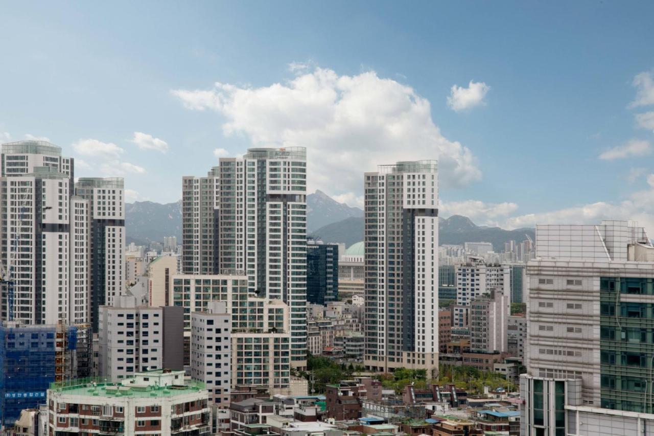 Courtyard By Marriott Seoul Times Square Seul Exterior foto