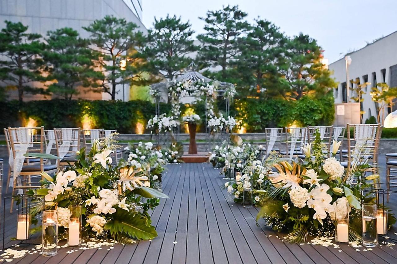 Courtyard By Marriott Seoul Times Square Seul Exterior foto