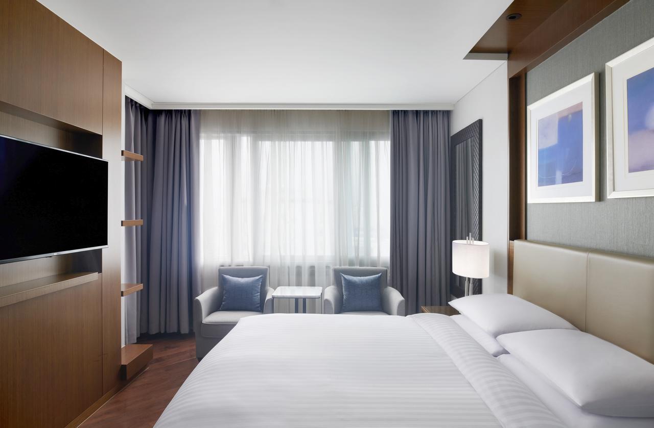 Courtyard By Marriott Seoul Times Square Seul Exterior foto
