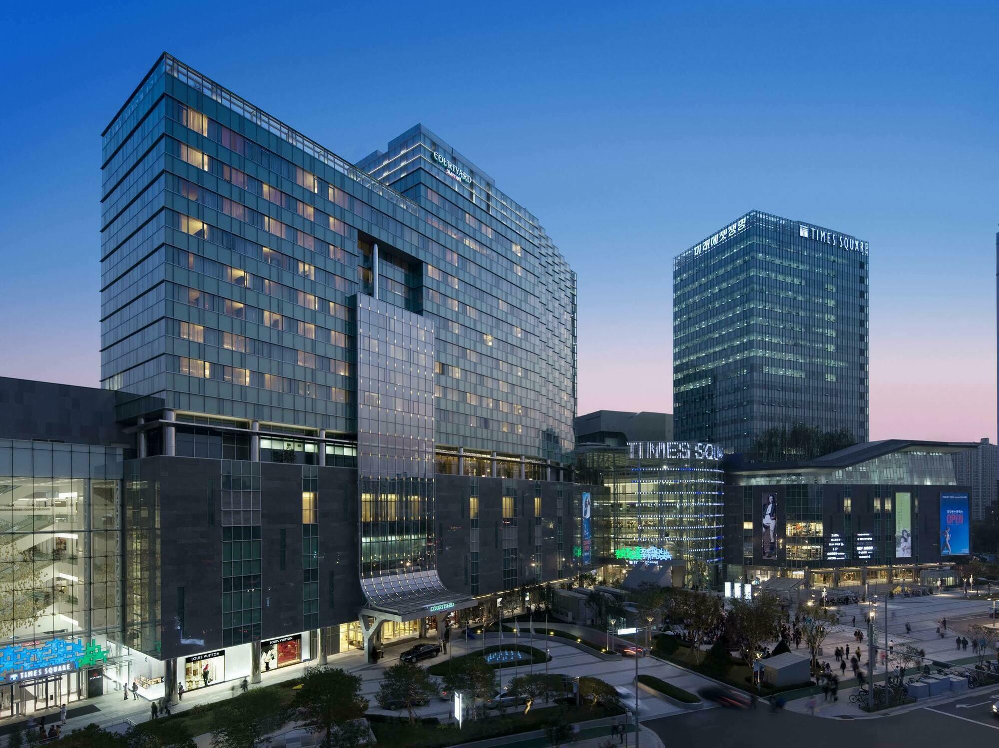Courtyard By Marriott Seoul Times Square Seul Exterior foto